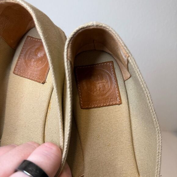 Tory Burch Filipa Wedge Espadrille Size 8 - Picture 9 of 15